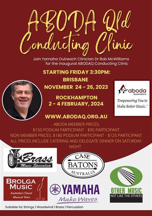 Clinic flyer with logos Clinic flyer with logos